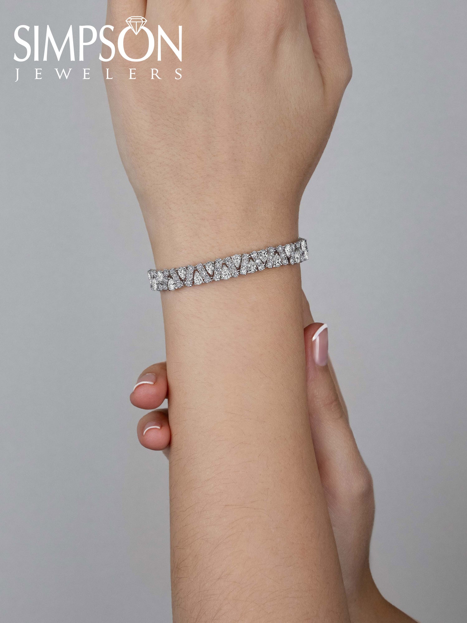 Luxurious Diamond Statement Bracelet