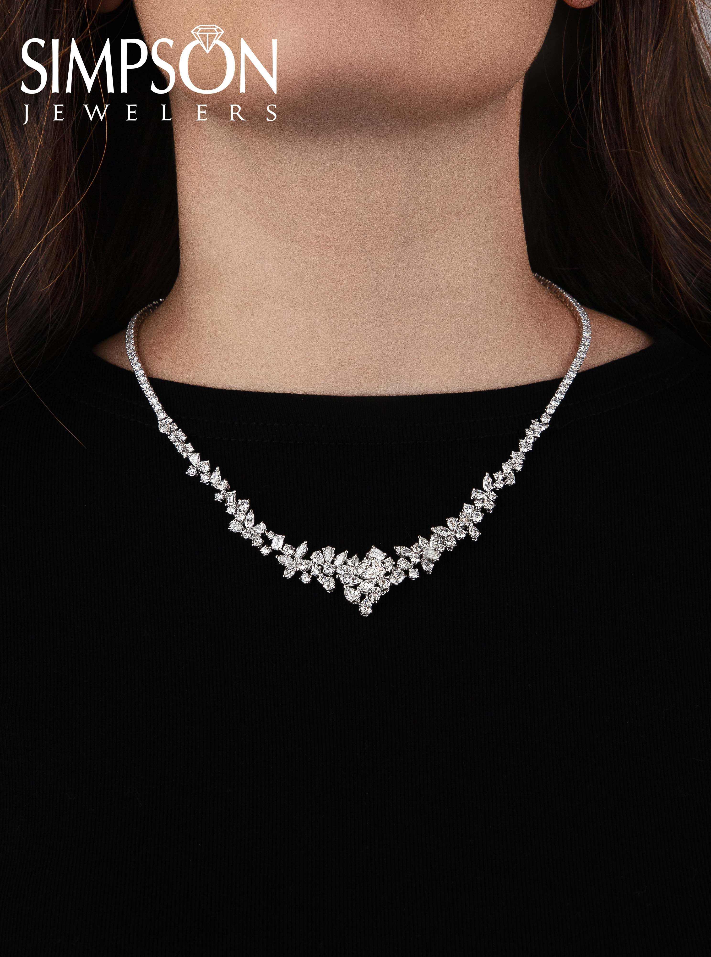 Diamond Riviere Necklace
