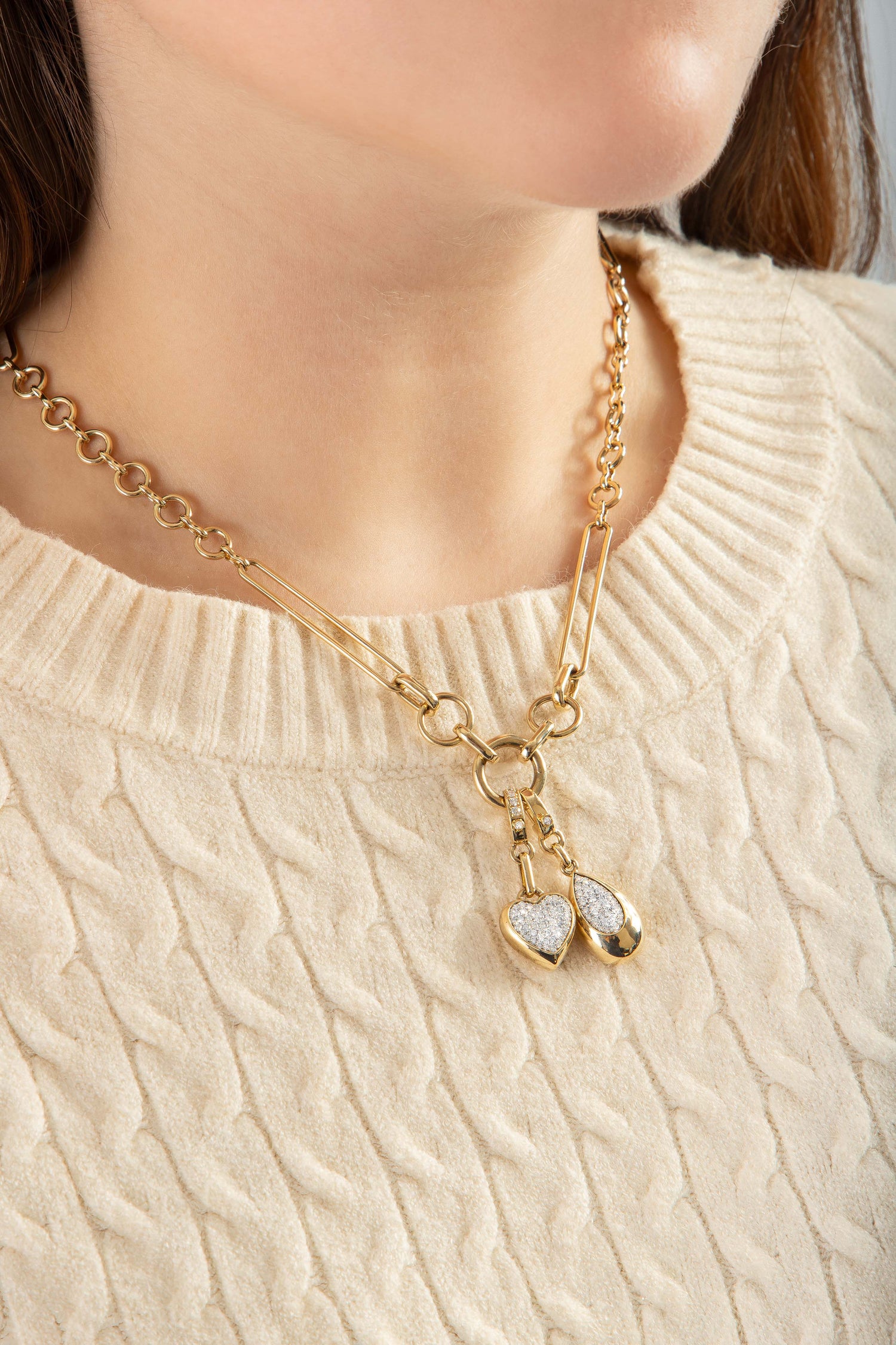 Diamond Charm Necklace