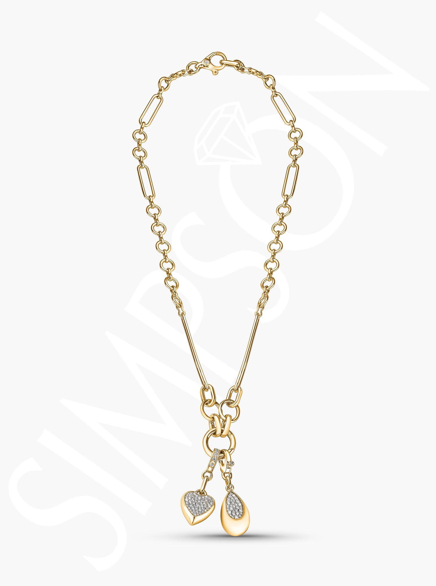 Diamond Charm Necklace