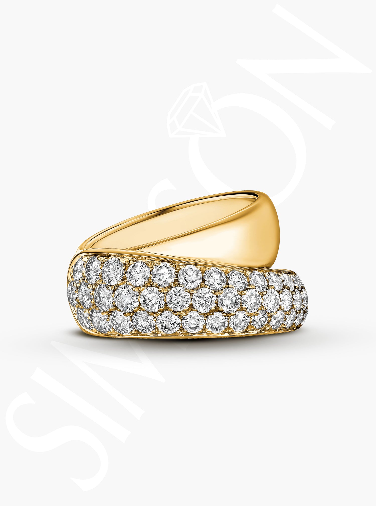 Pavé Diamond Ring
