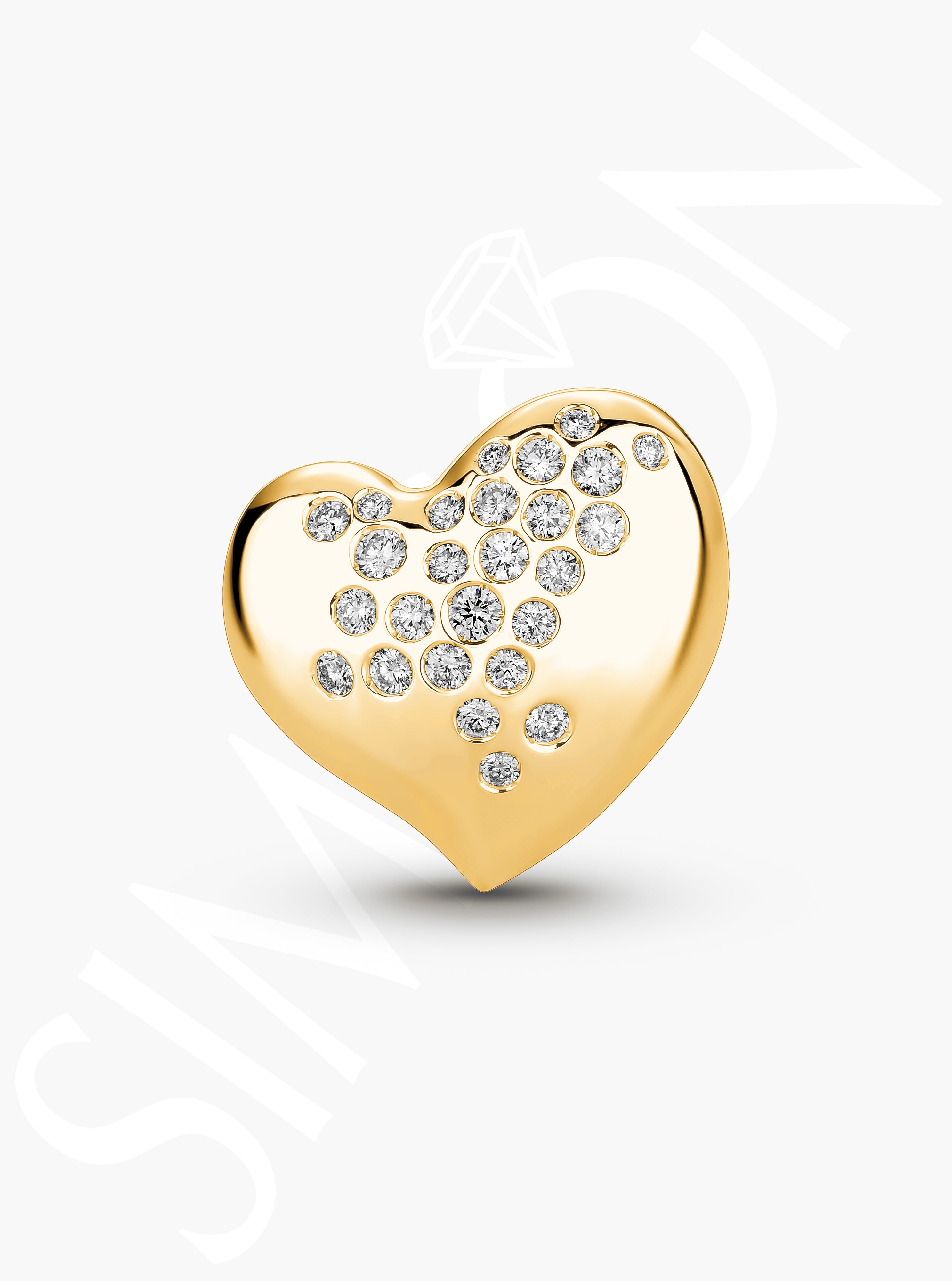 Diamond Heart Ring