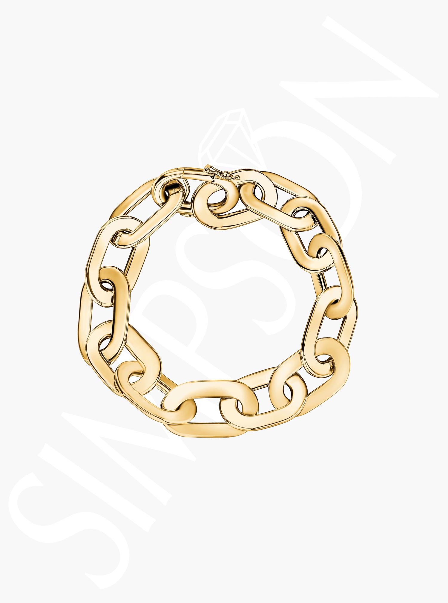 Yellow Gold Link Bracelet