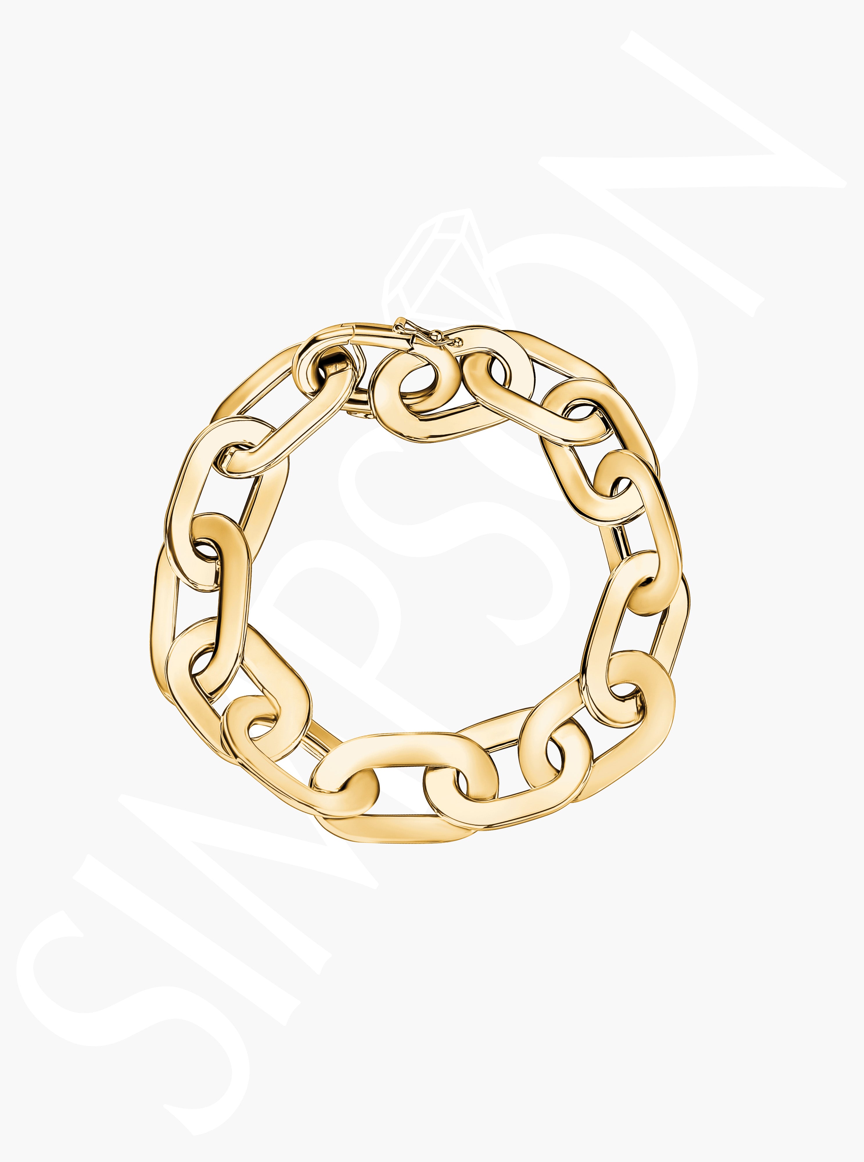 Yellow Gold Link Bracelet
