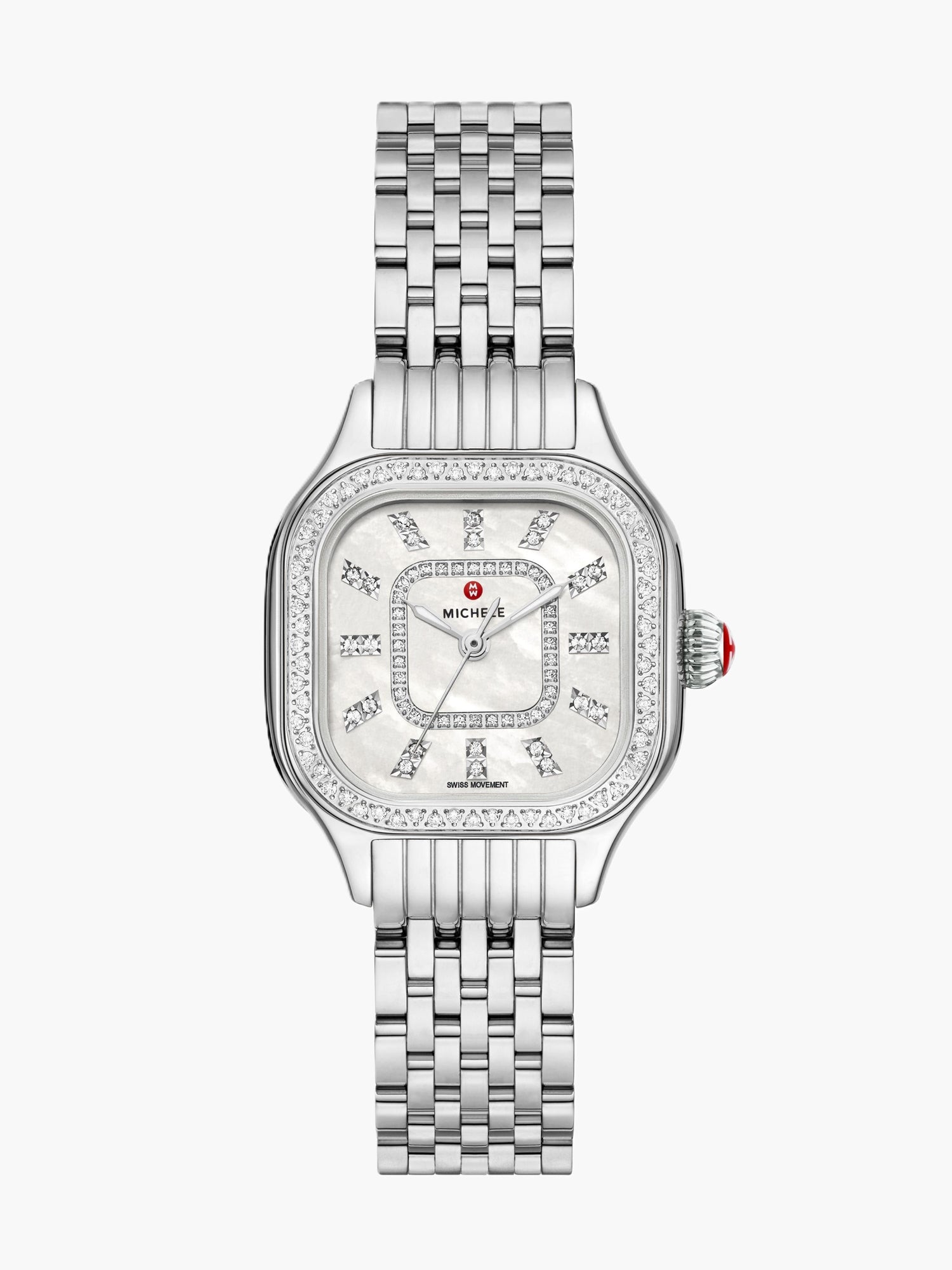 Meggie Diamond Stainless Steel Watch