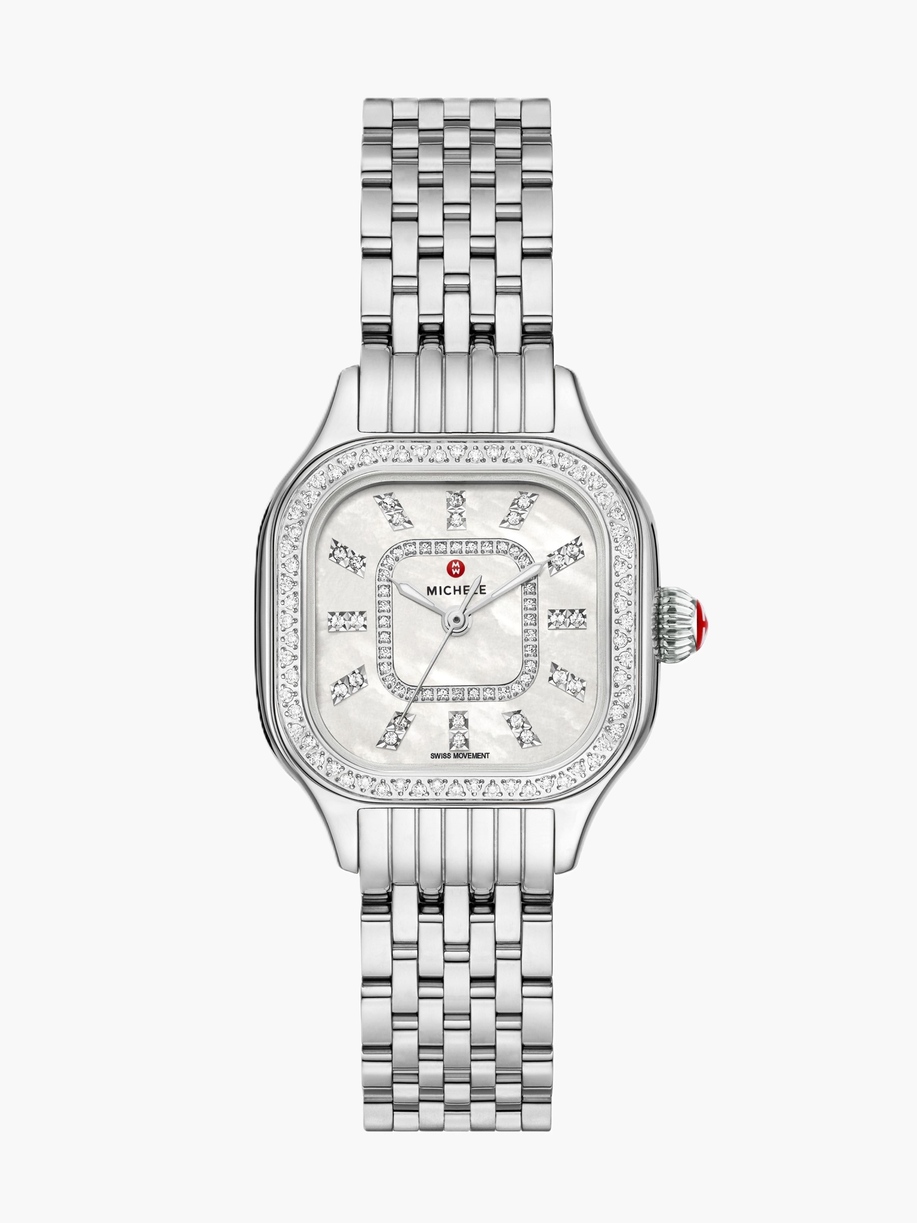Meggie Diamond Stainless Steel Watch