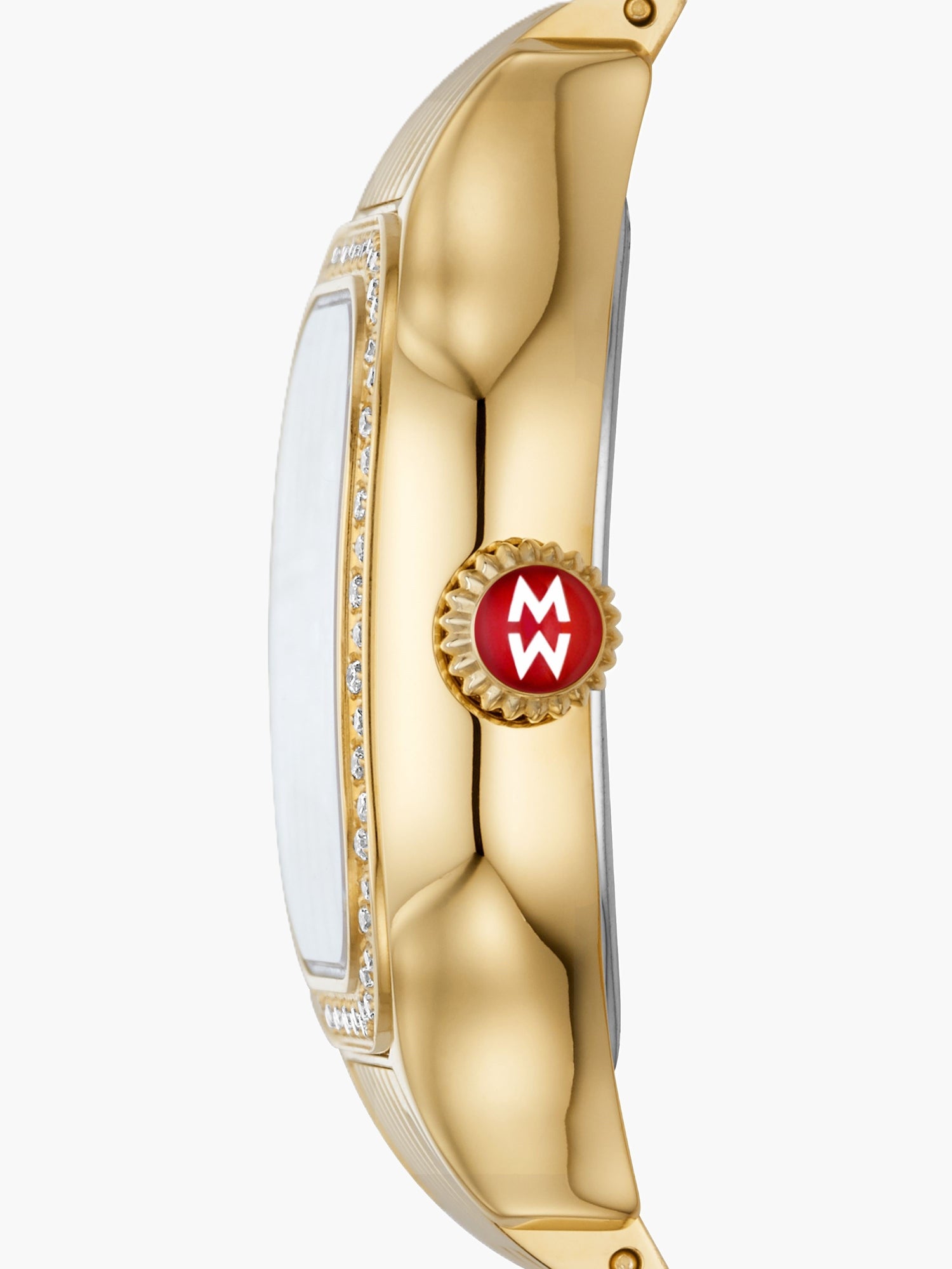 Meggie Gold Diamond Stainless Steel Watch