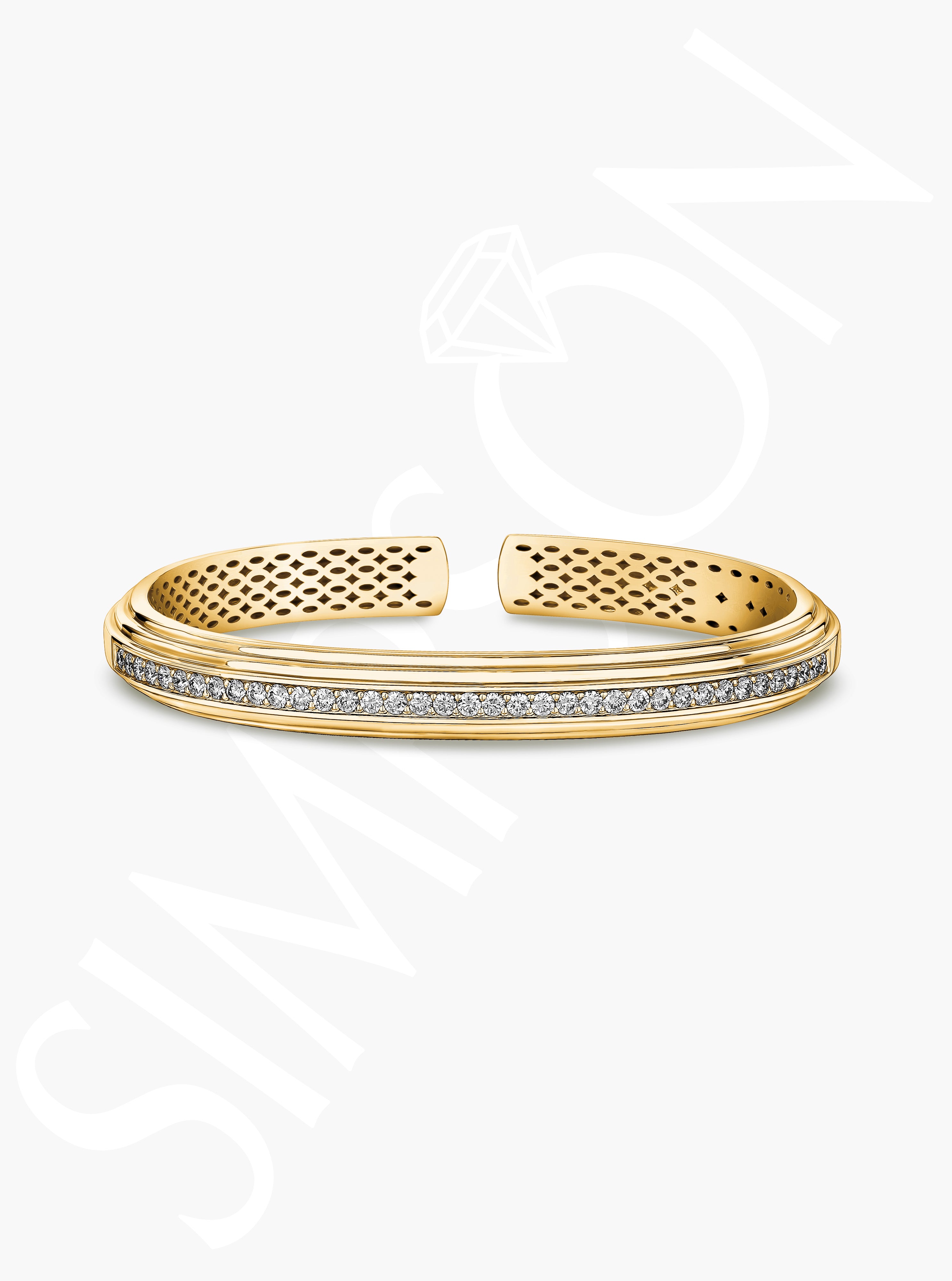 Diamond Cuff Bangle