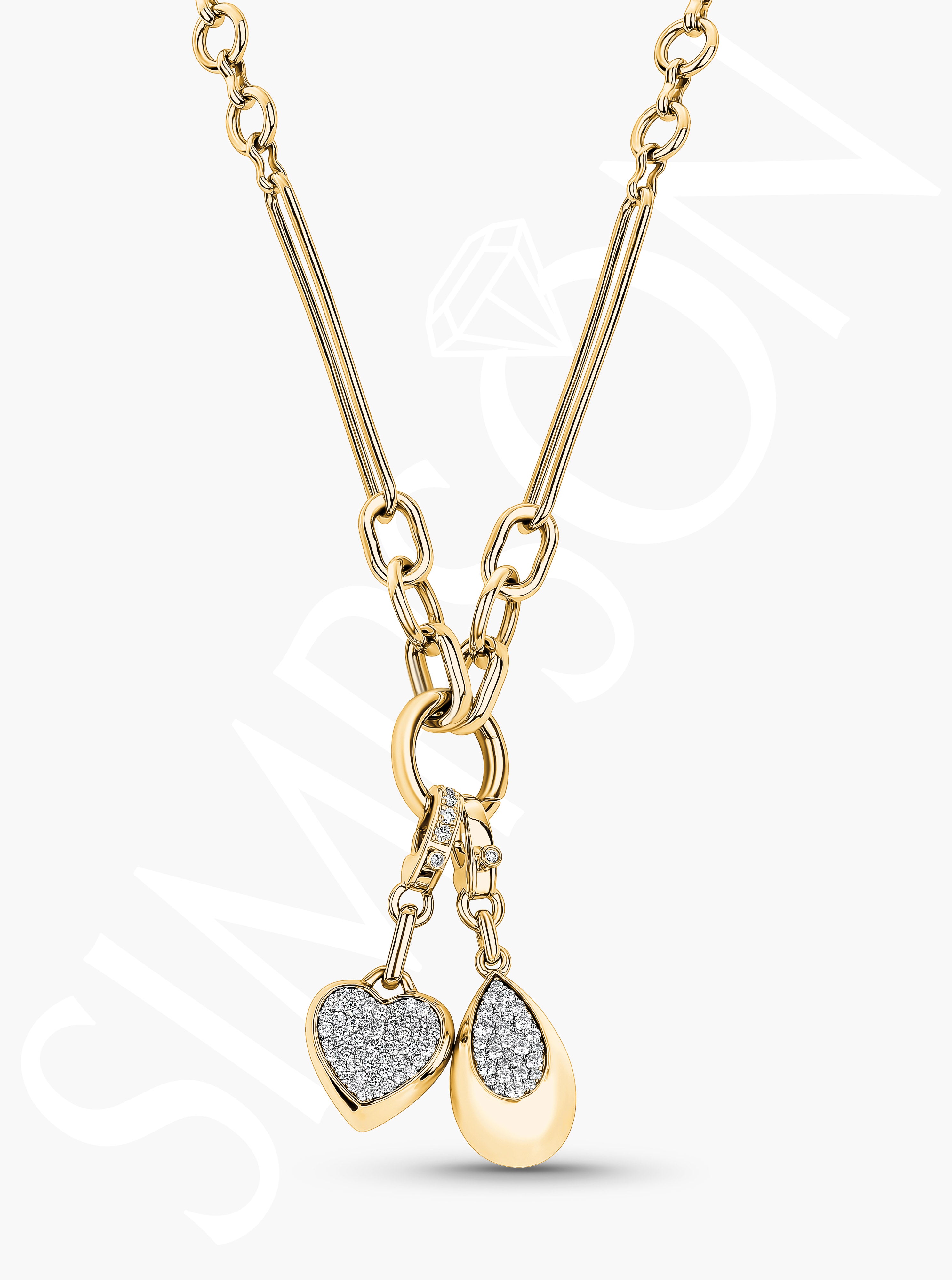 Diamond Charm Necklace