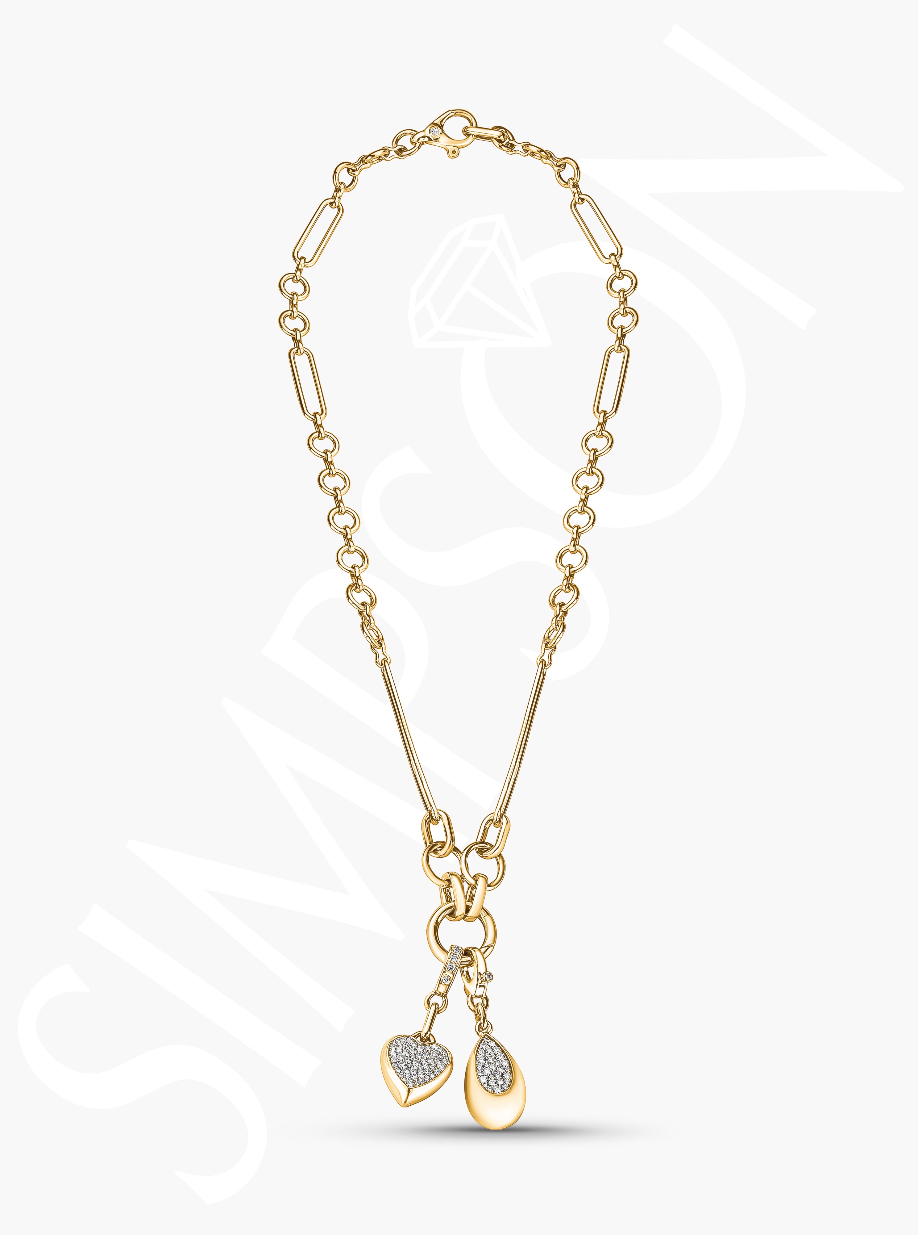 Diamond Charm Necklace