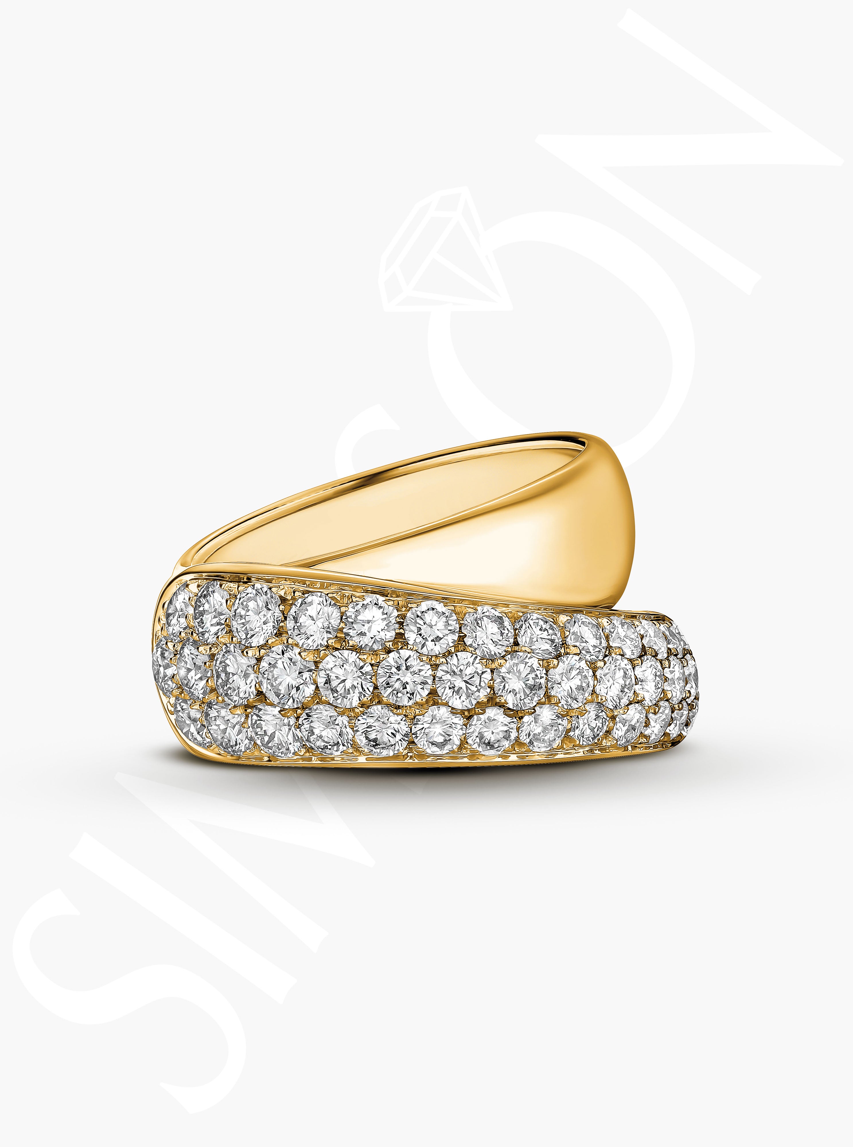 Pavé Diamond Ring