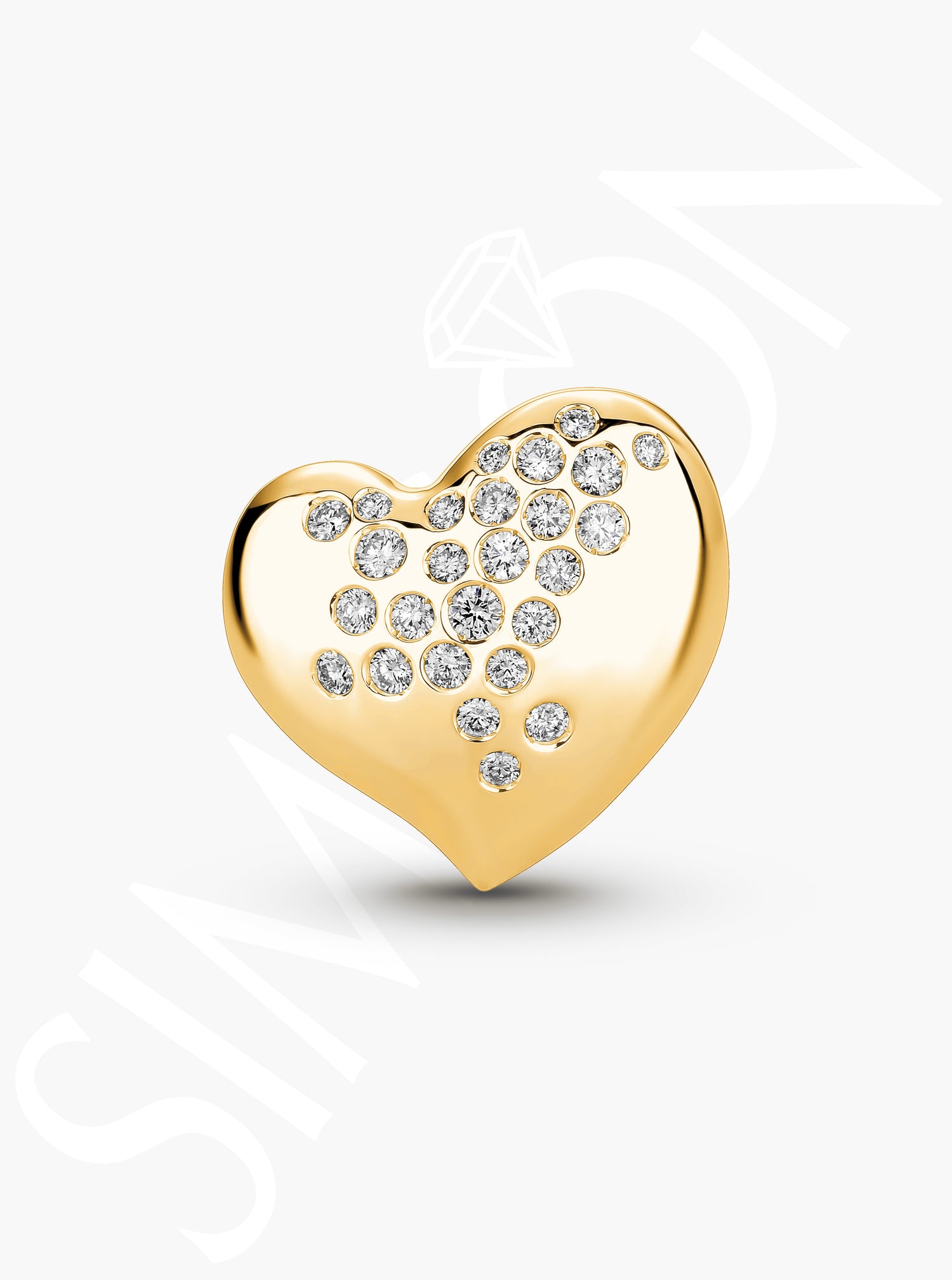 Diamond Heart Ring
