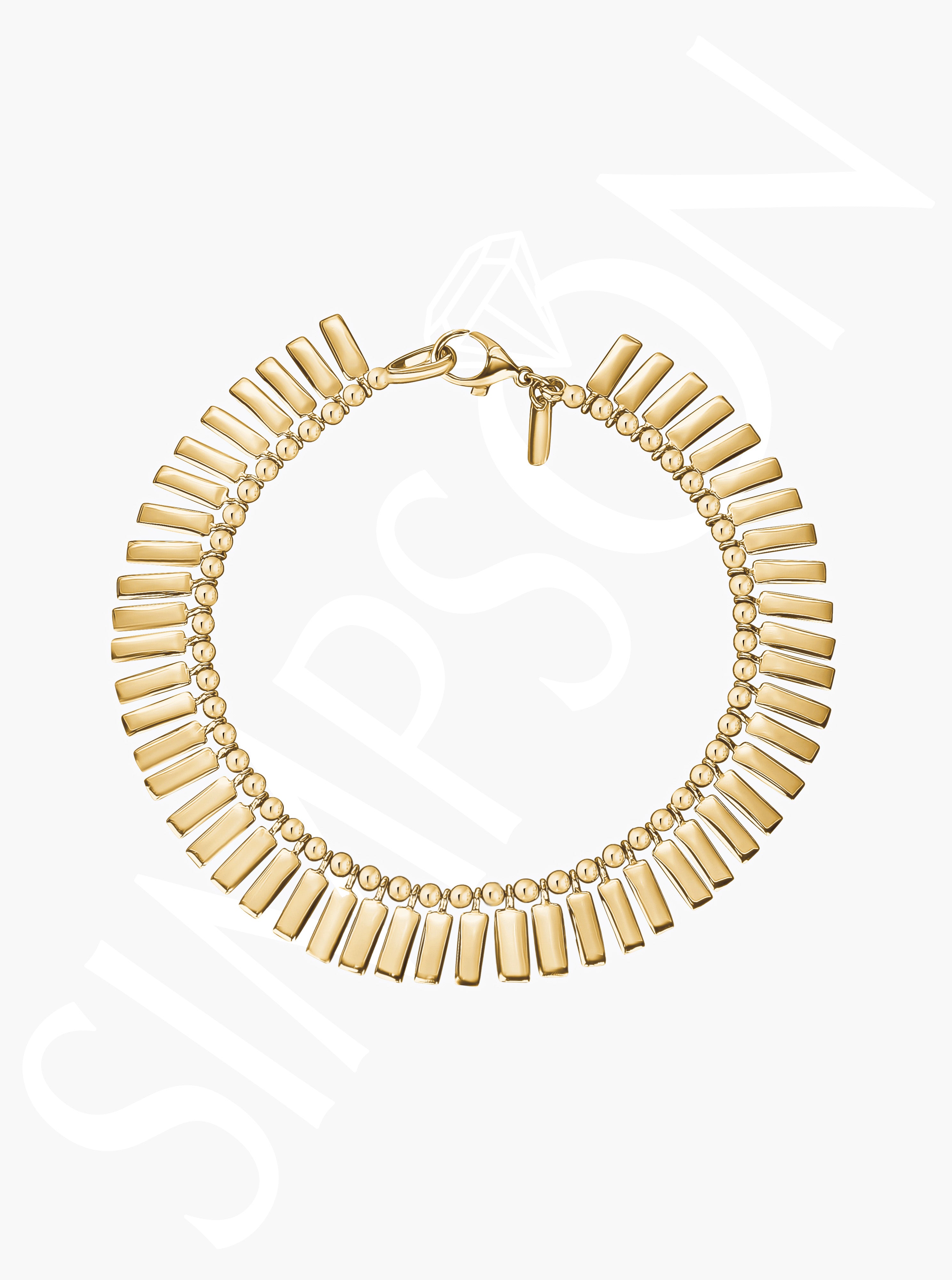 Gold Bar Bracelet