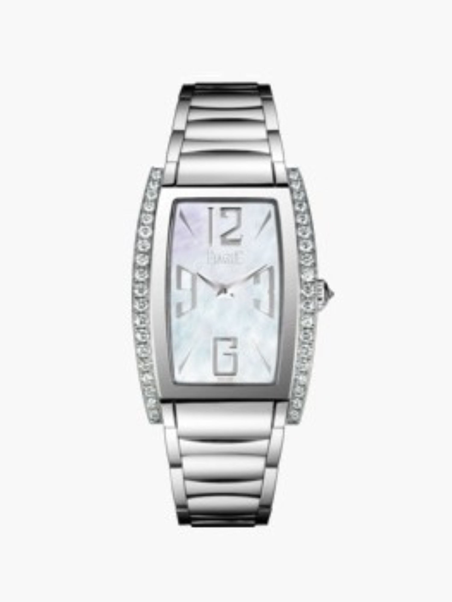 Limelight 18kt White Gold White Mother of Pearl Dial Watch