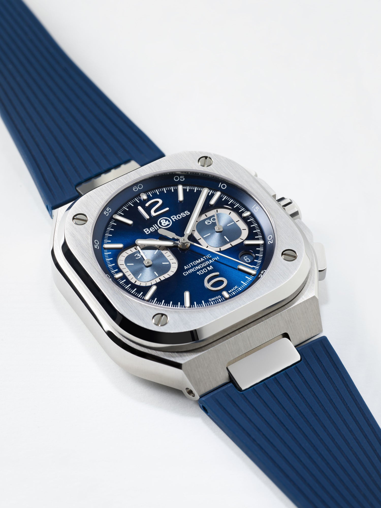 BR05 CHRONO BLUE STEEL