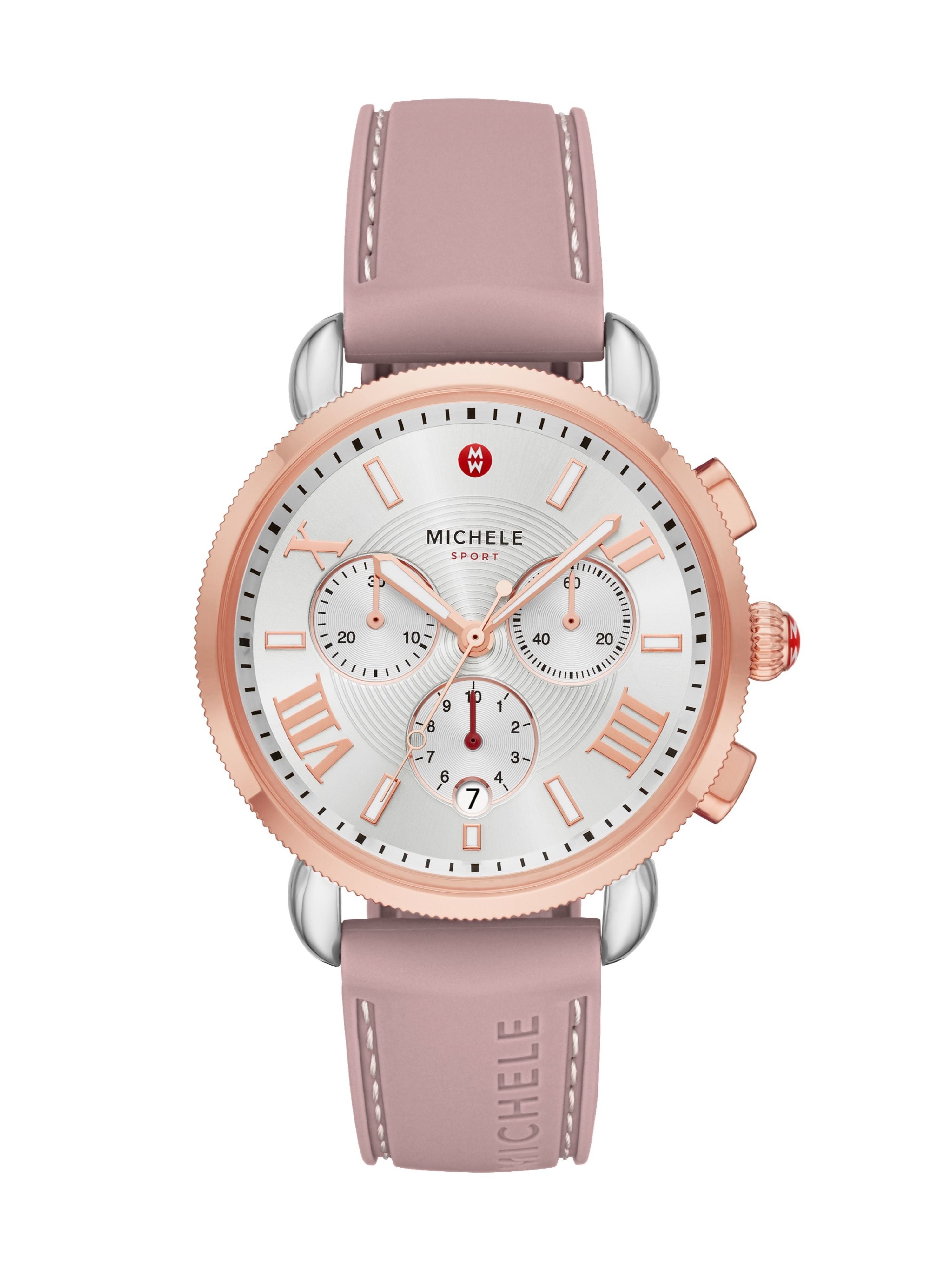 Sporty Sport Sail Rose Silicone Watch