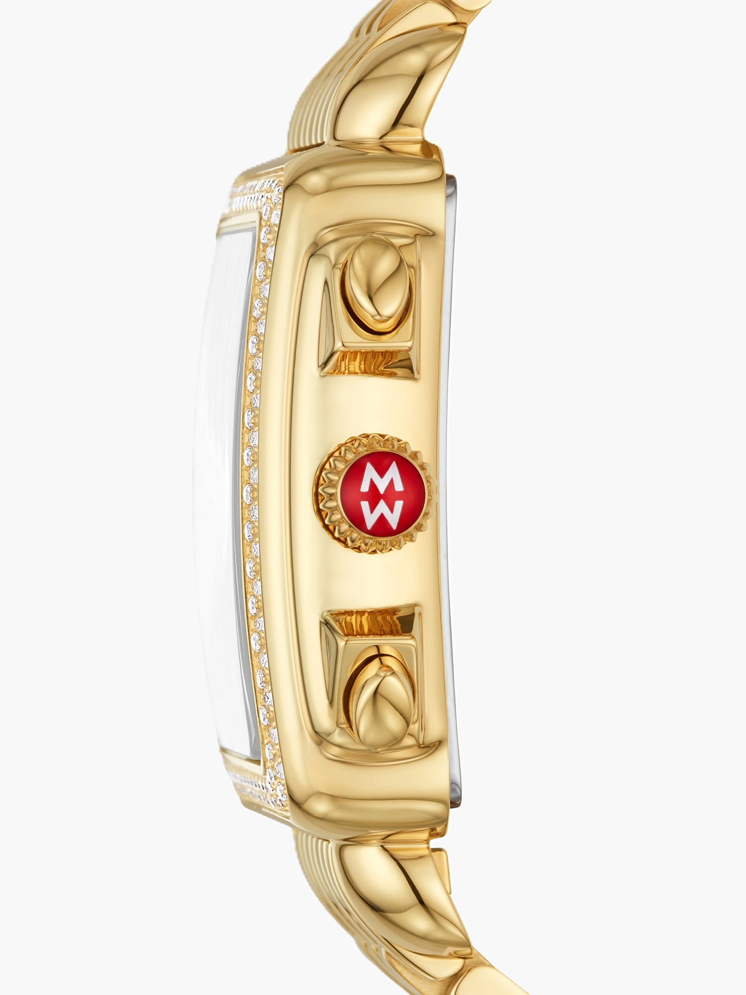 Deco 18k Gold Diamond Watch