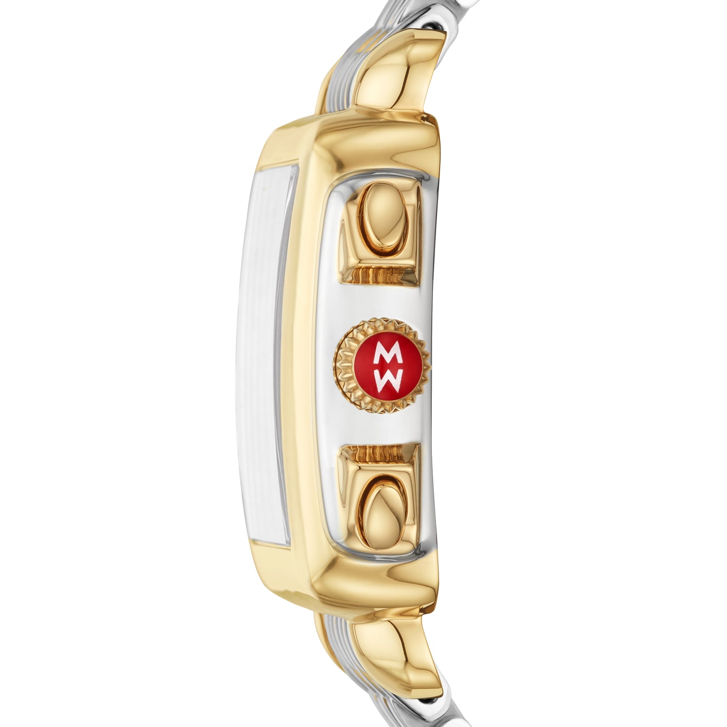 Deco Two-Tone 18K Gold Diamond Dial Watch