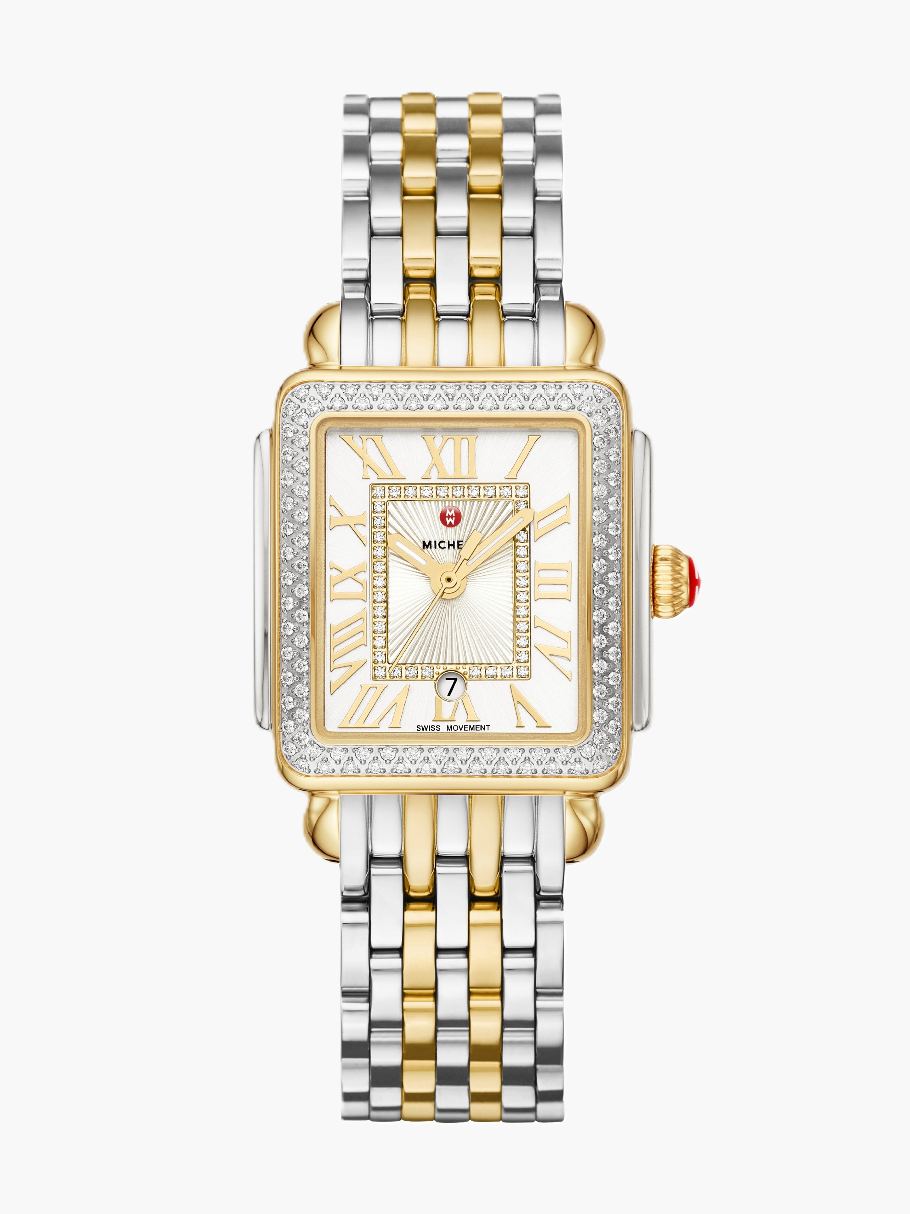 Deco Madison Mid Two-Tone Diamond Watch