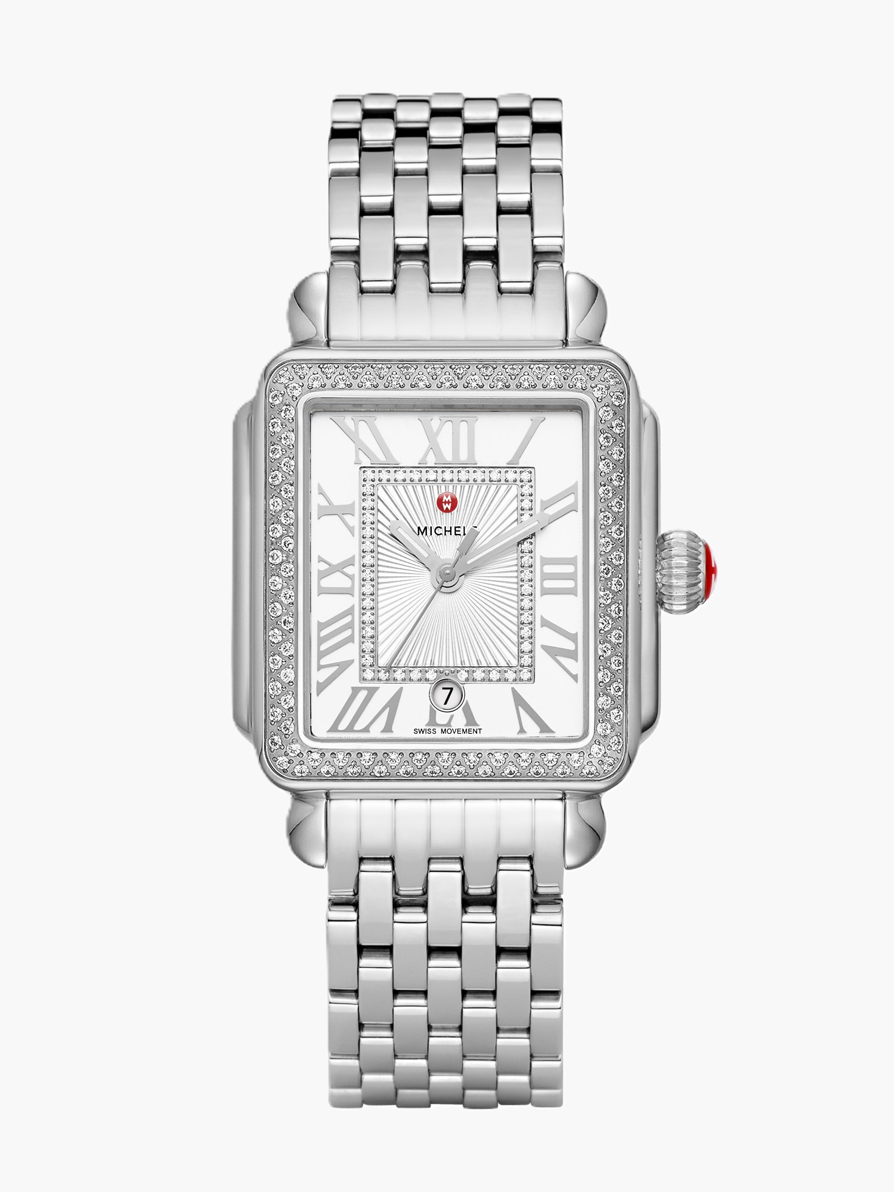 Deco Madison Stainless Diamond Watch