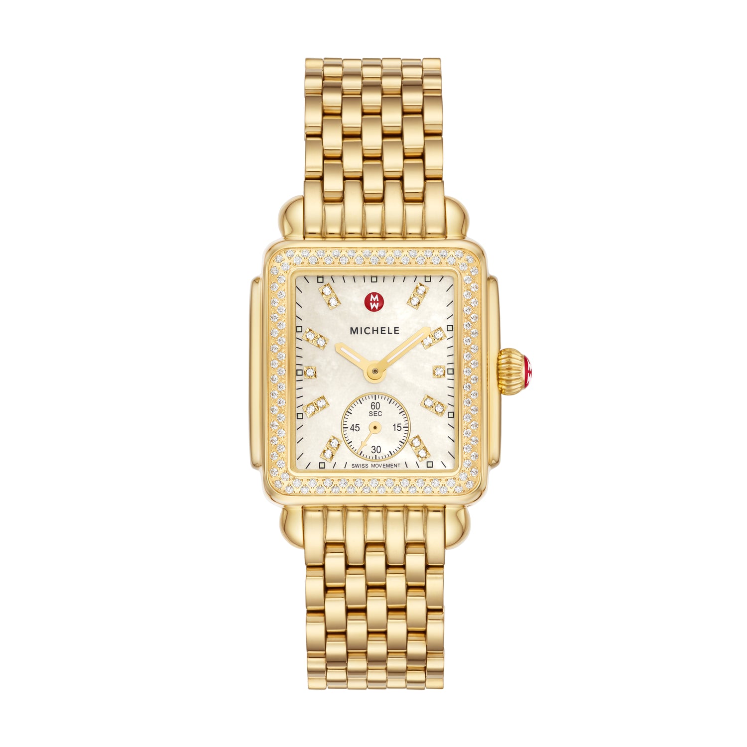 Deco Mid Gold Diamond Stainless Steel Watch