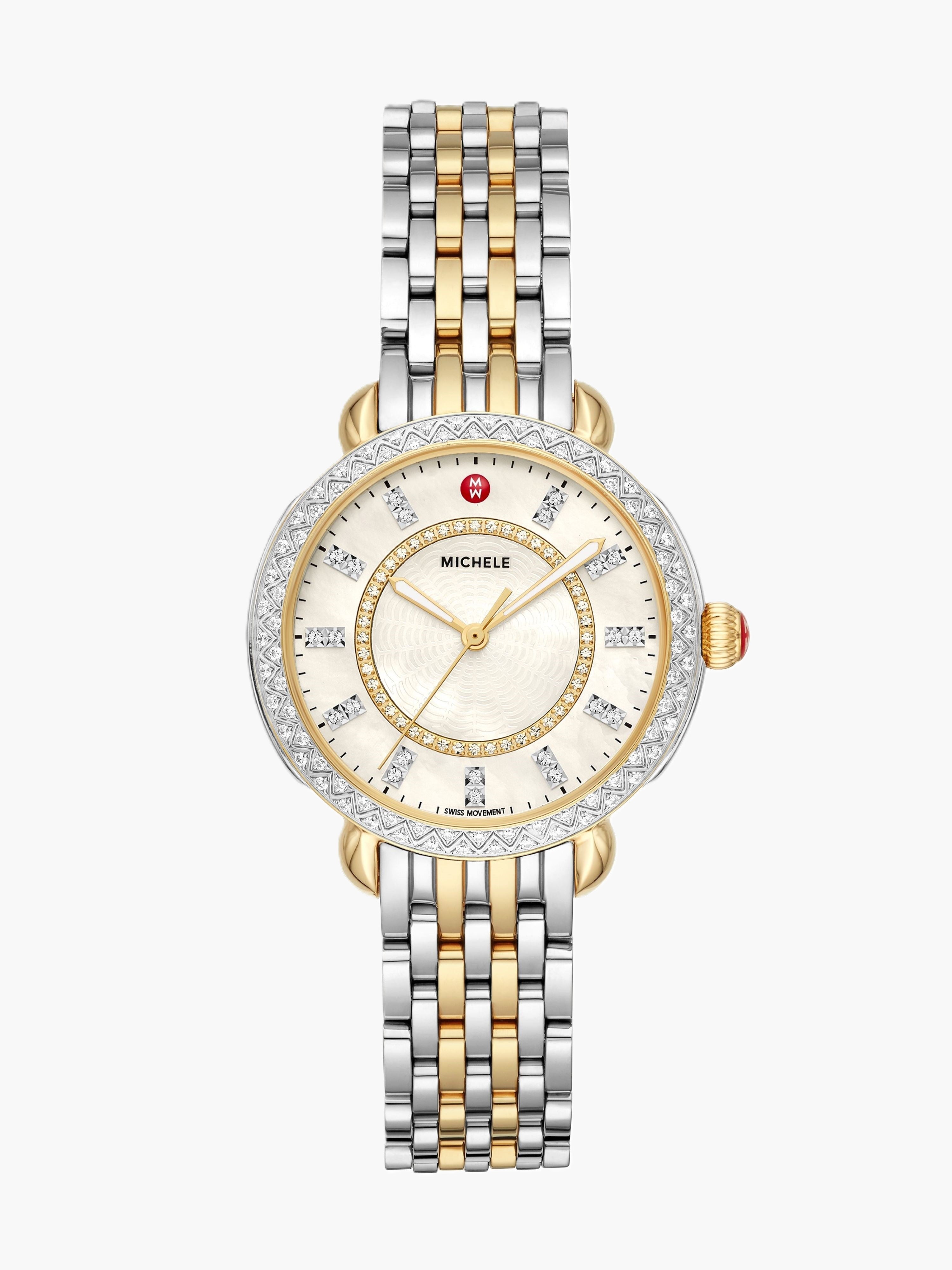 Sidney Classic Two-Tone Diamond Watch