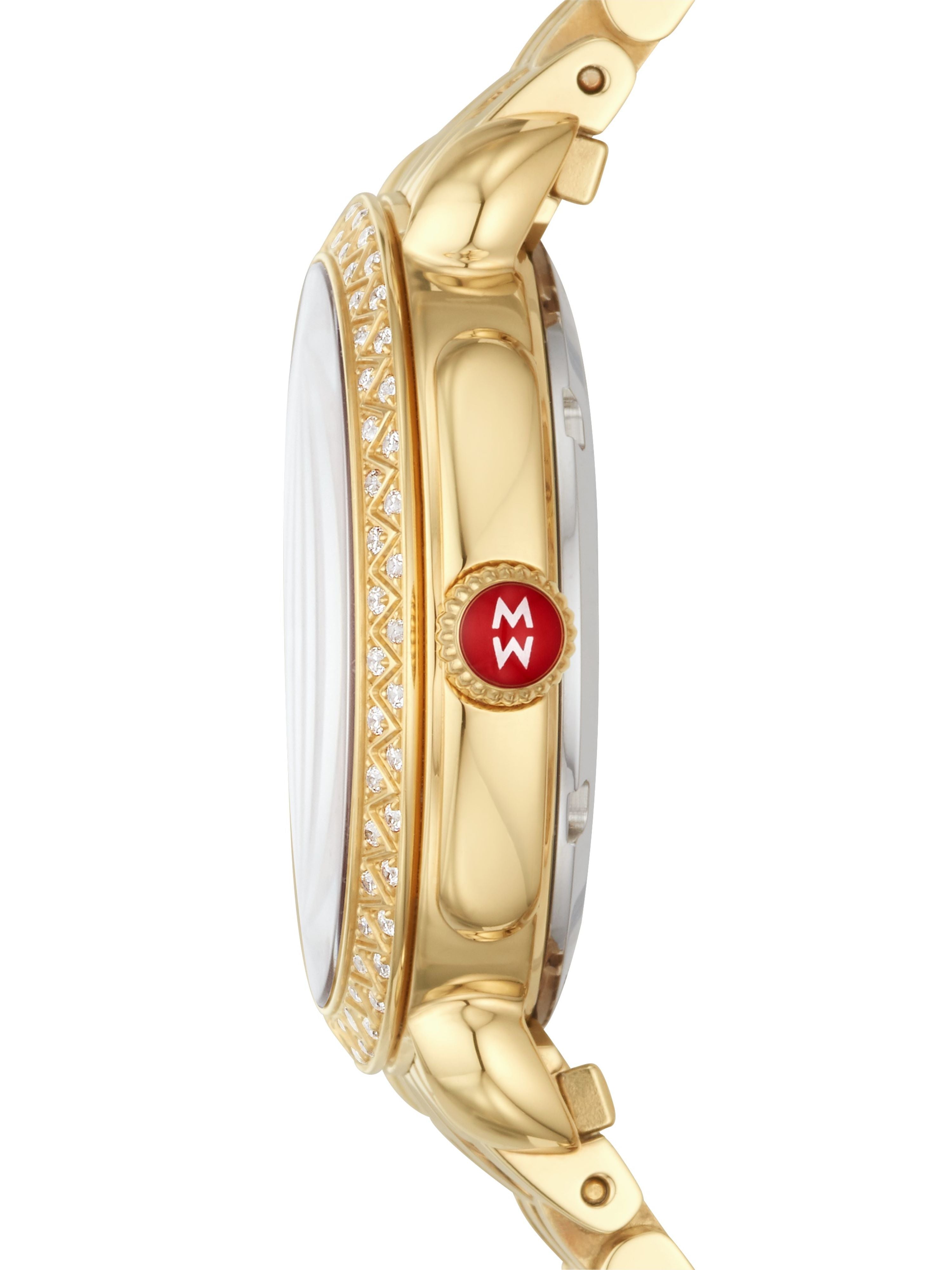 Sidney Classic 18K Gold Diamond Watch