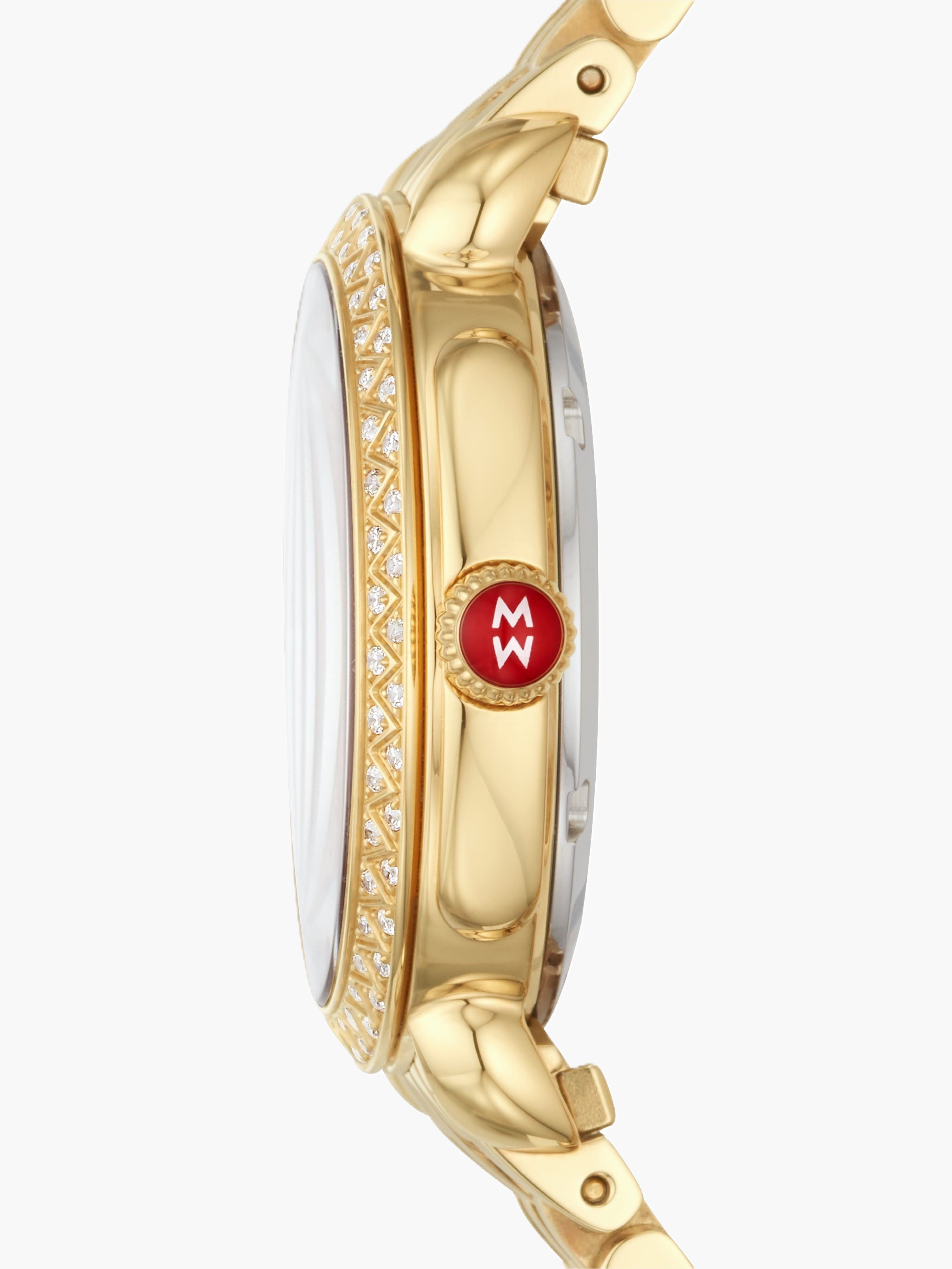 Sidney Classic 18K Gold Diamond Watch