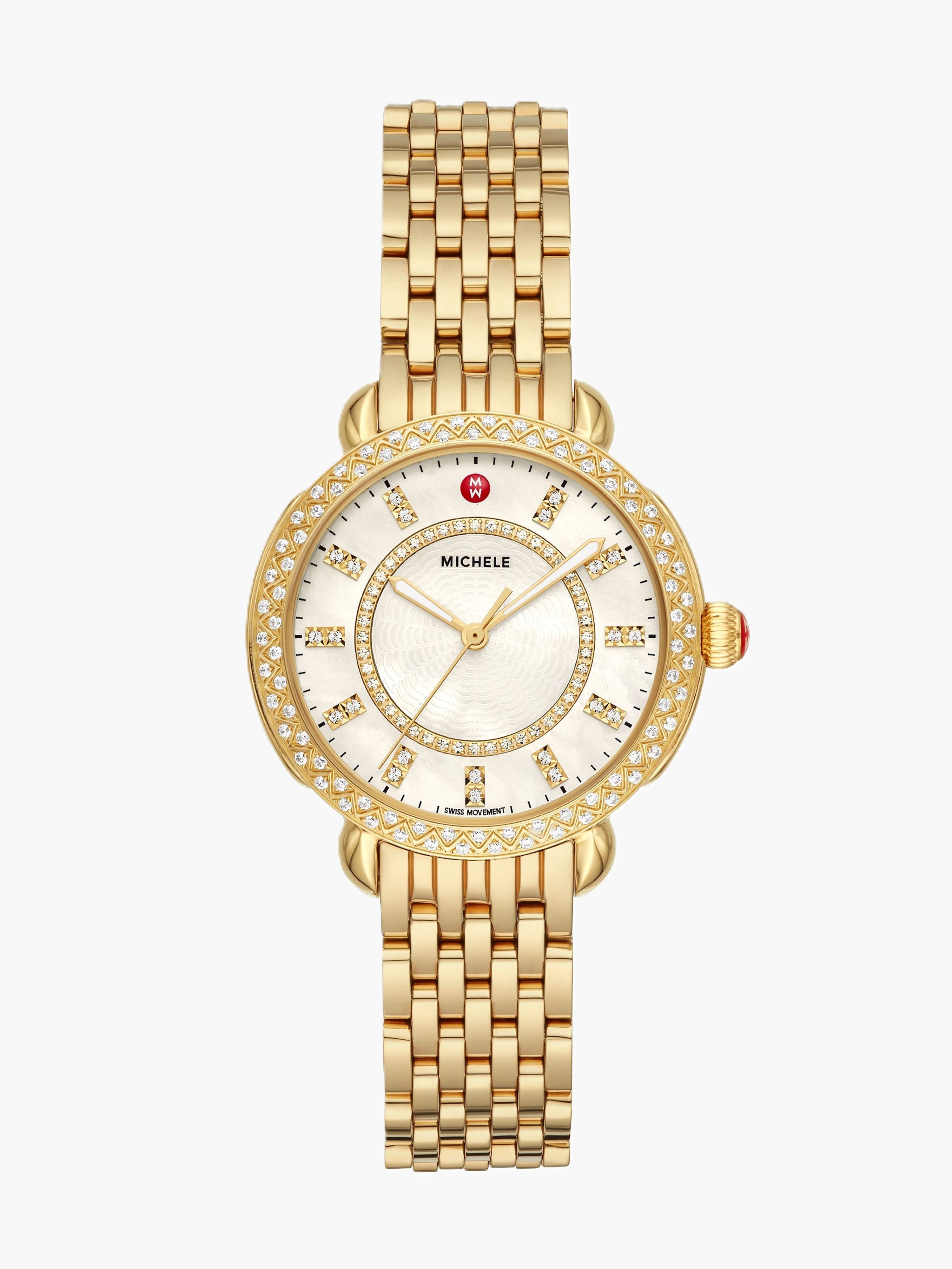 Sidney Classic 18K Gold Diamond Watch