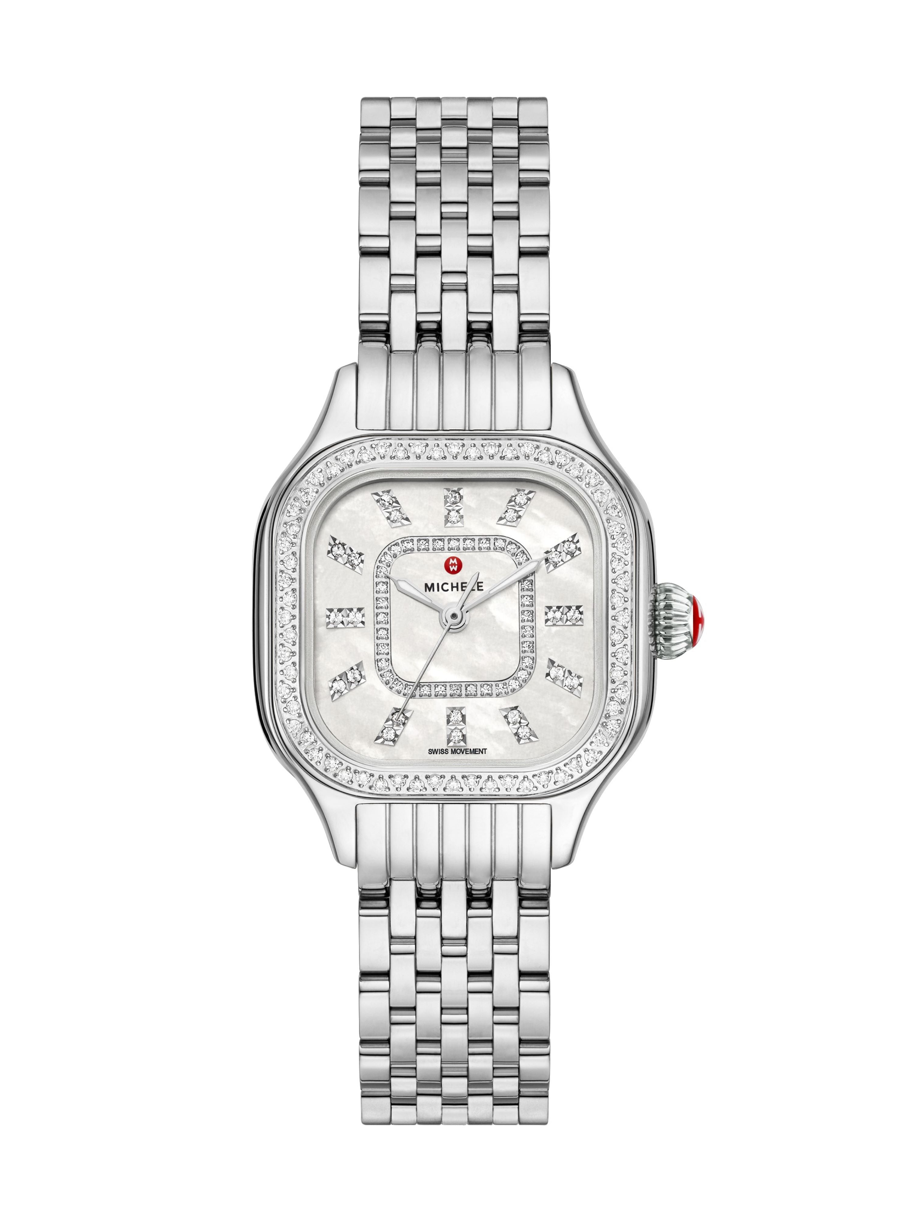 Meggie Diamond Stainless Steel Watch