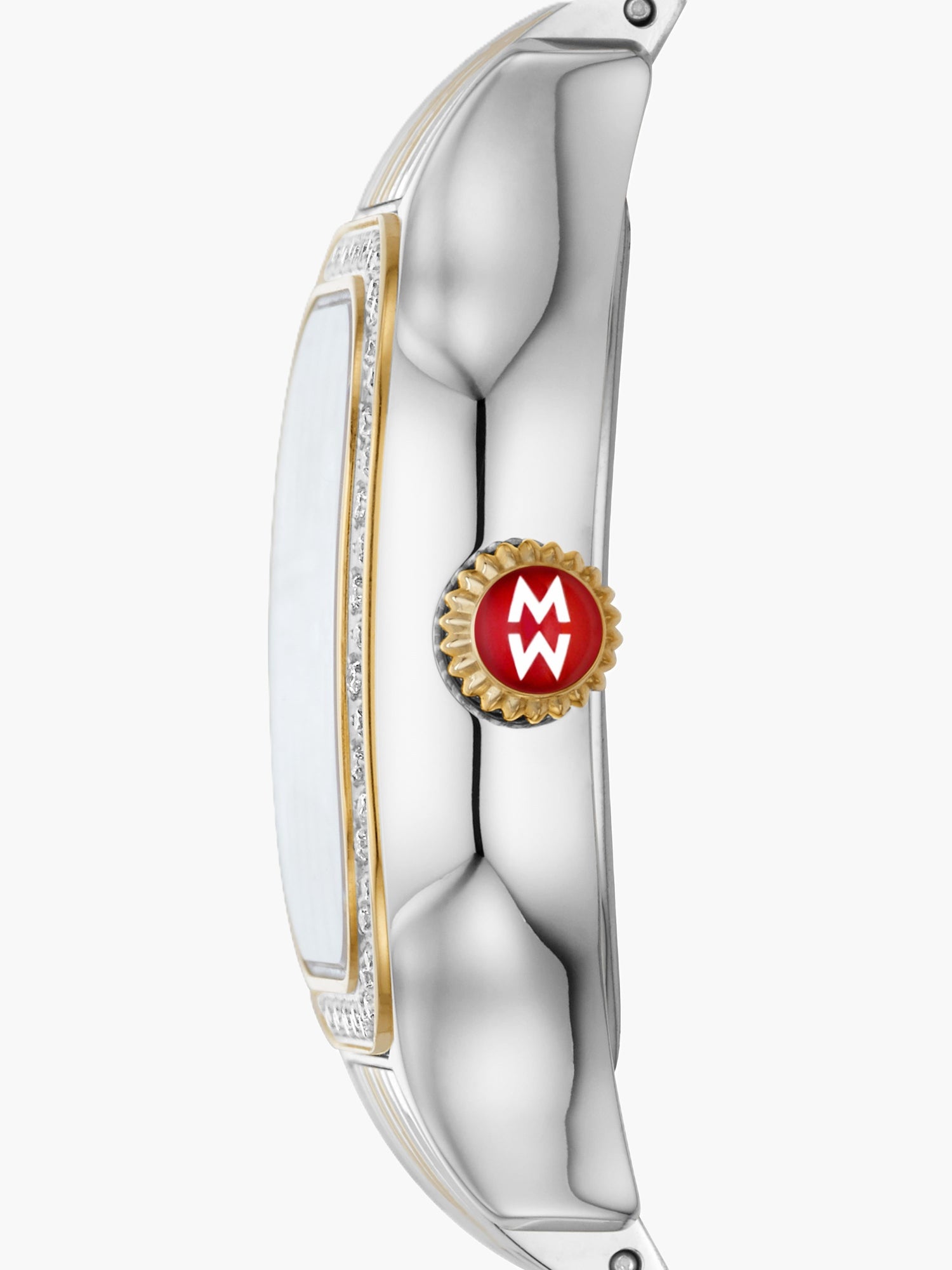 Meggie Two-Tone Diamond Stainless Steel Watch