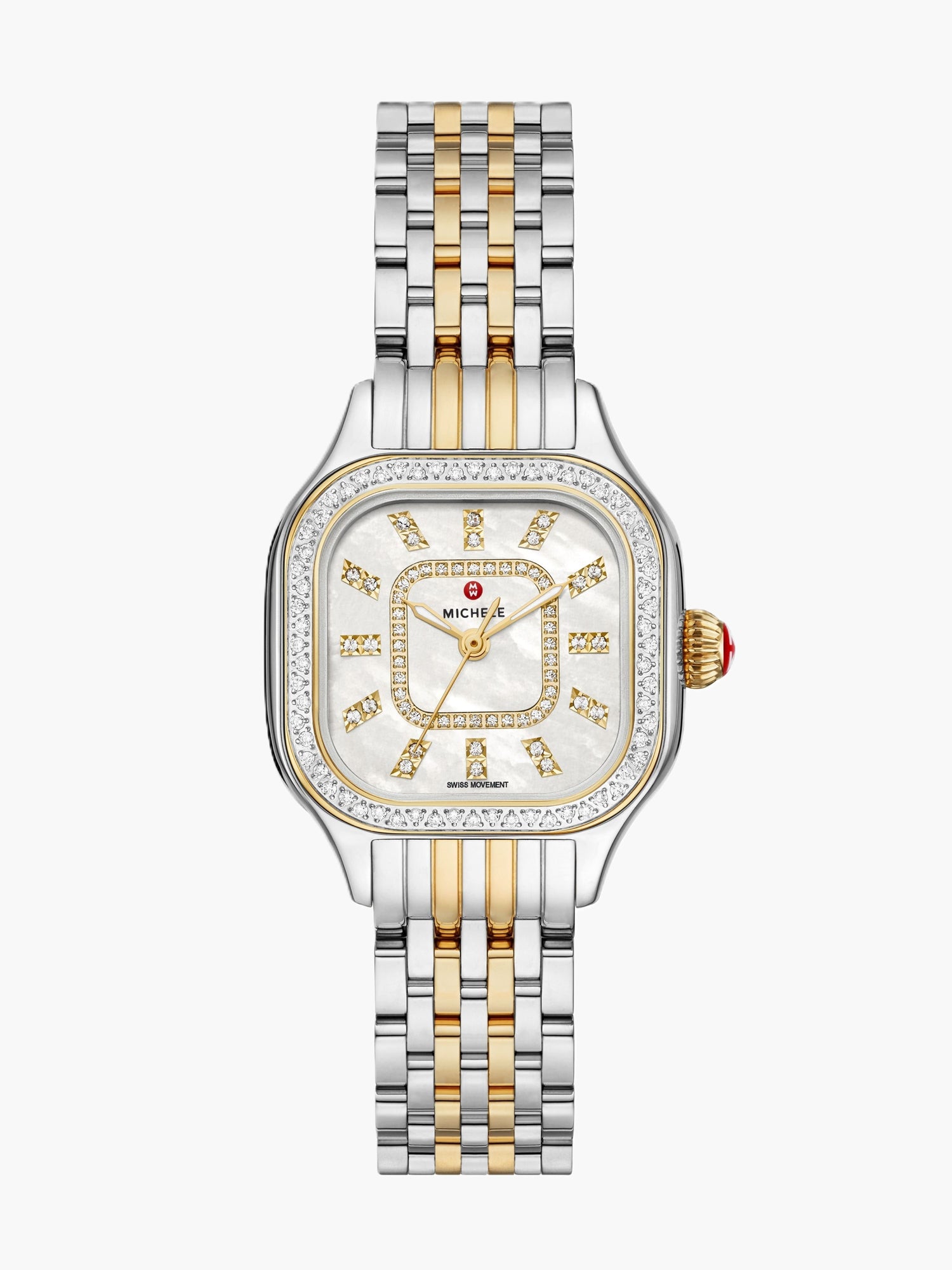 Meggie Two-Tone Diamond Stainless Steel Watch