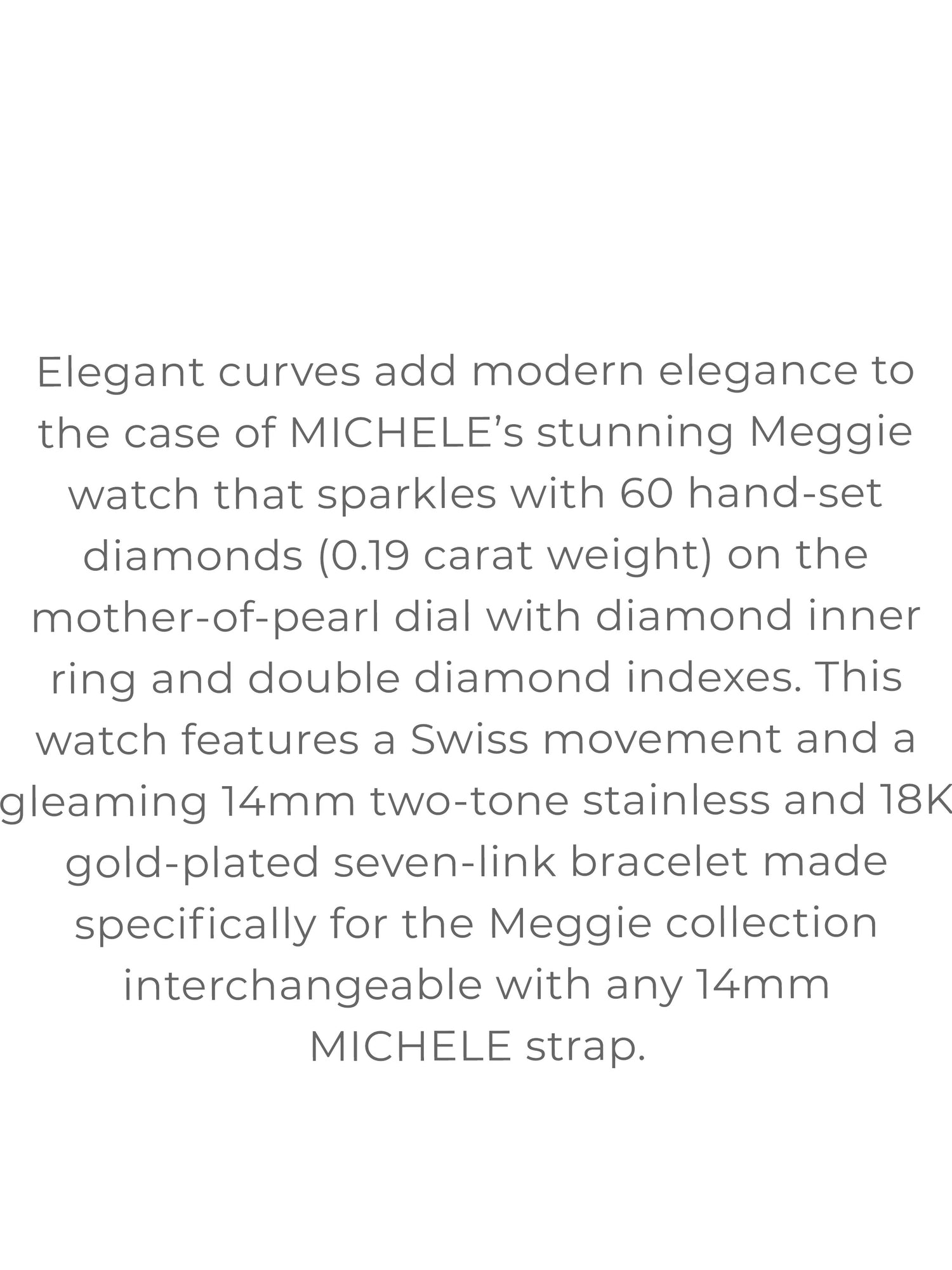 Meggie Two-Tone 18K Gold-Plated Diamond Dial Watch