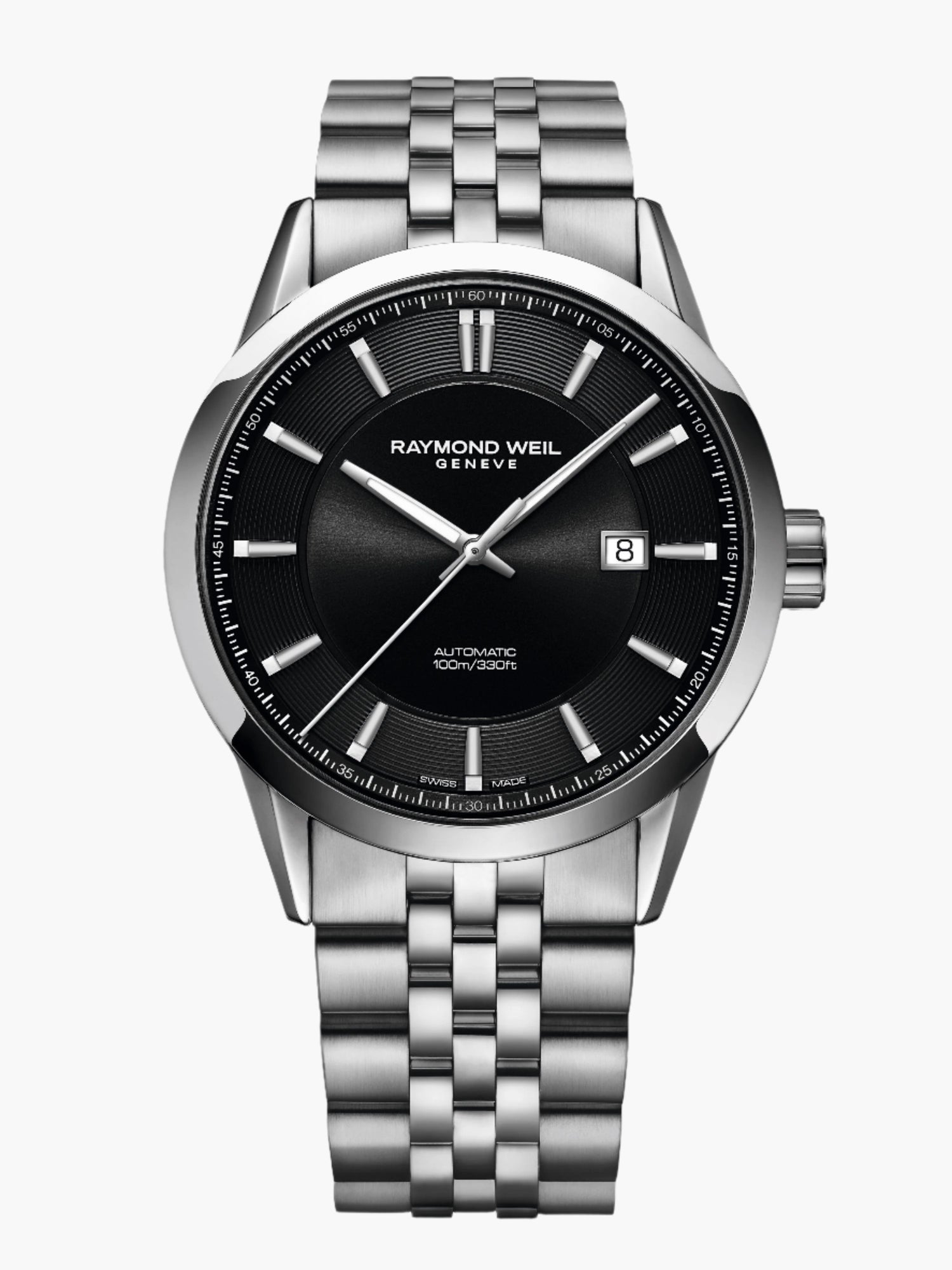 Freelancer Men's Steel Black Dial Automatic