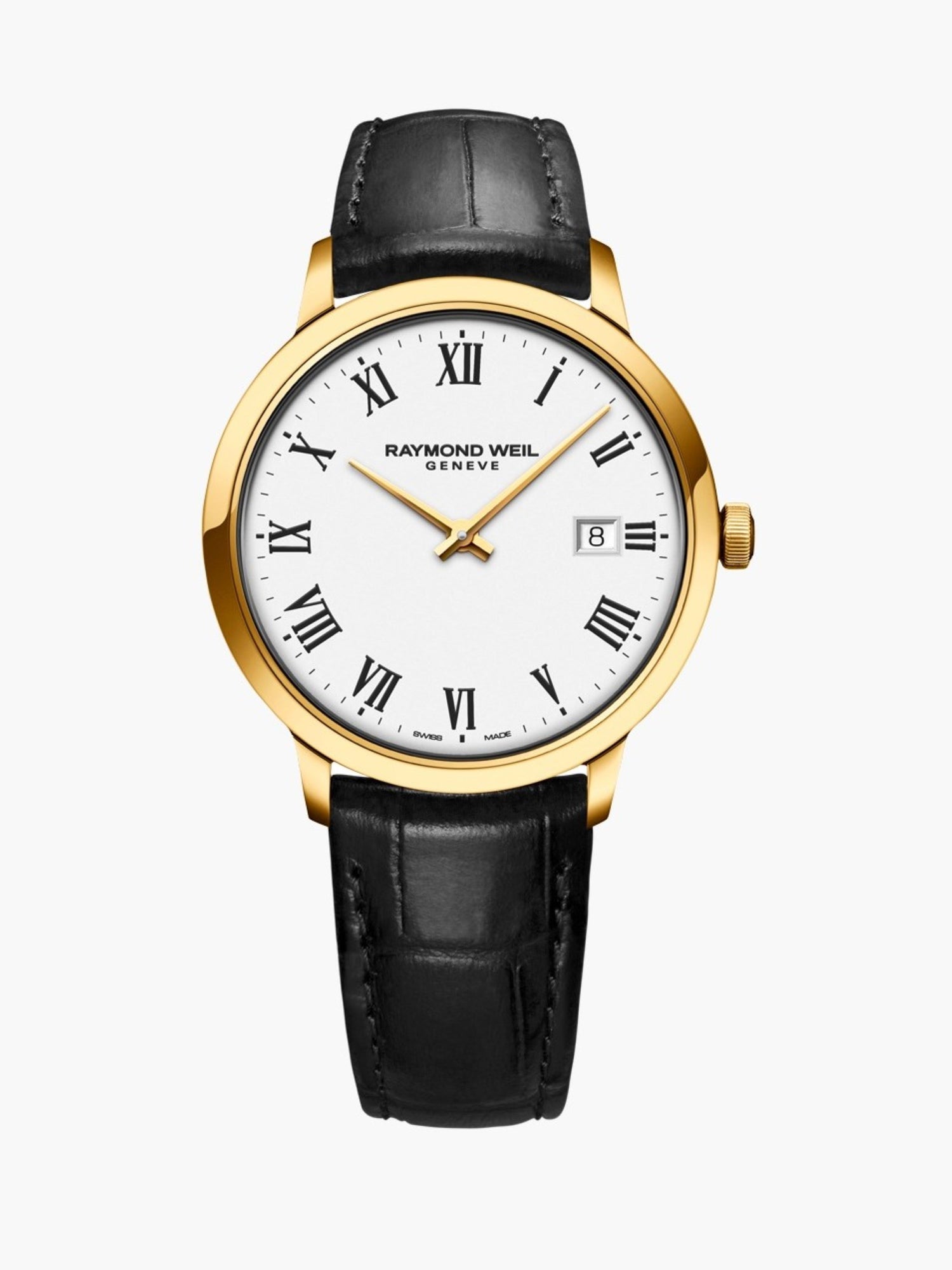 Toccata Men's Gold-Plated White Dial Quartz