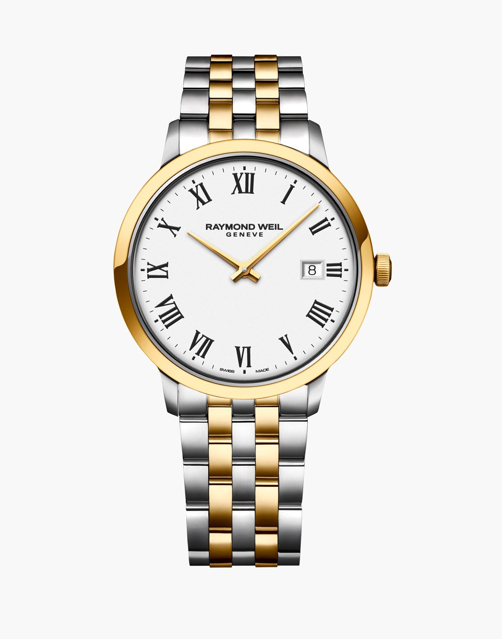 Toccata Classic Men's Two-tone White Dial Quartz