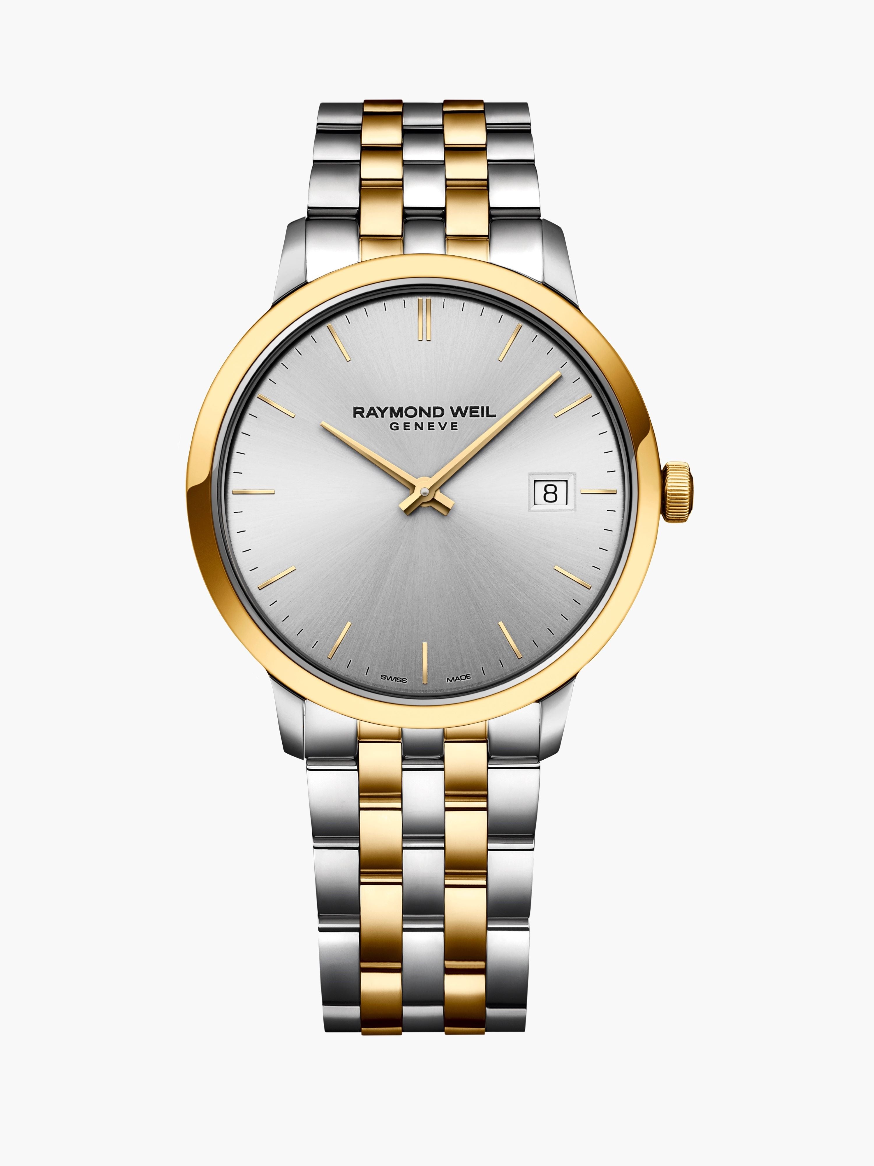 Toccata Classic Men's Silver Dial Two-Tone Stainles Steel Quartz